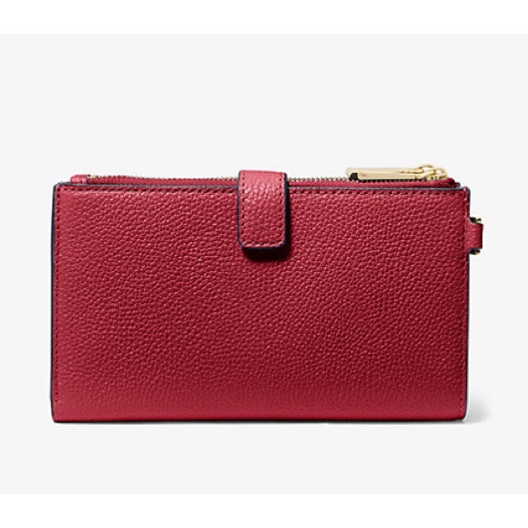 Michael Kors Adele mulberry Leather Smartphone Wallet EUC - Picture 8 of 15